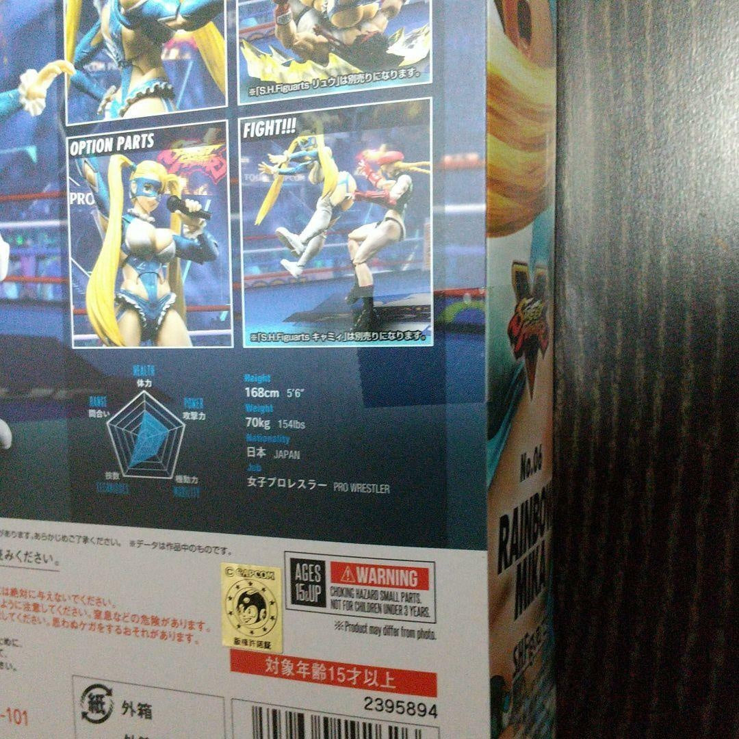 BANDAI Street Fighter Rainbow Mika Beautiful Girl S.H.Figuarts