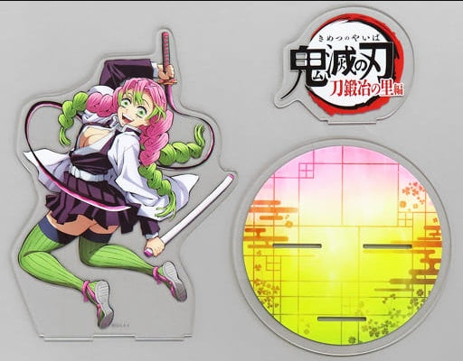 ufotable Mitsuri Kanroji Big Acrylic Stand Demon Slayer Kimetsu no Yaiba Swordsmith Village Arc AnimeJapan 2022 Goods