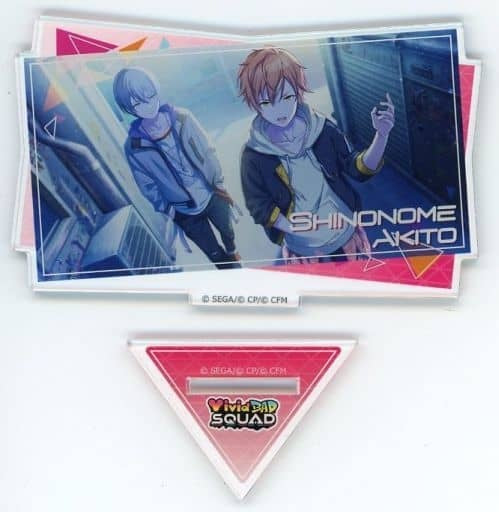 Algernon Product Akito Shinonome Vivid BAD SQUAD Scene Acrylic Stand Project SEKAI Colorful Stage feat.Miku Hatsune×TOWER RECORDS