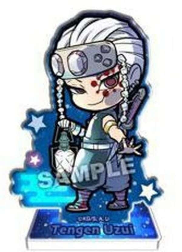 Takara Tomy Arts Tengen Uzui Pita Deformed Demon Slayer Kimetsu no Yaiba Night Patrol Trading Acrylic Stand