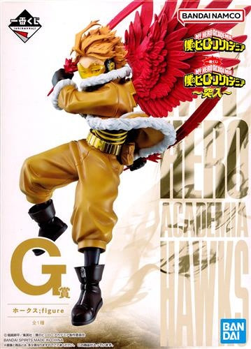 BANDAI SPIRITS Ichiban Kuji My Hero Academia Rush G Award Hawks figure