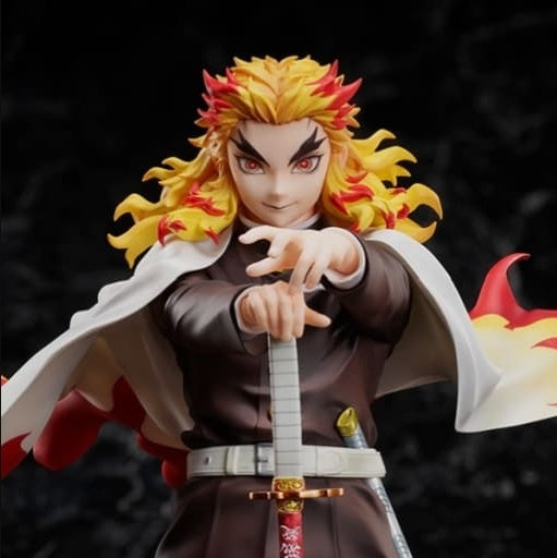 Aniplex Figure Kyoujurou Rengoku Theatrical Version Demon Slayer Kimetsu no Yaiba Infinite Train Edition 1/8 ABS PVC Painted Finished Product ANIPLEX Limited