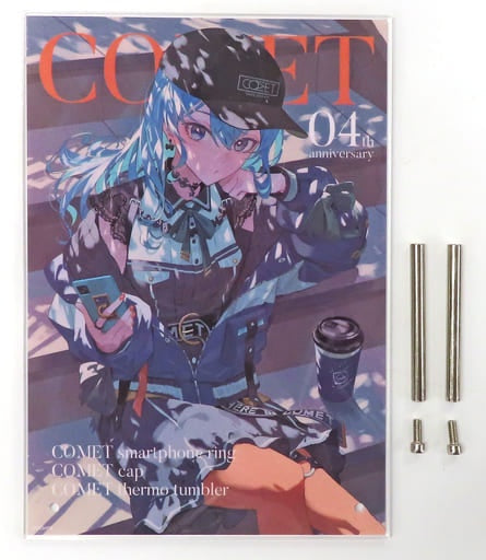 Miscellaneous Goods Suisei Hoshimachi COMET Acrylic Panel Bachal YouTuber Hololive Suisei Hoshimachi Birthday Activity 4th Anniversary