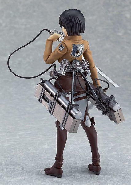 Anime Attack on Titan Figma 203 Mikasa Ackerman 5.5" PVC Figure Japan