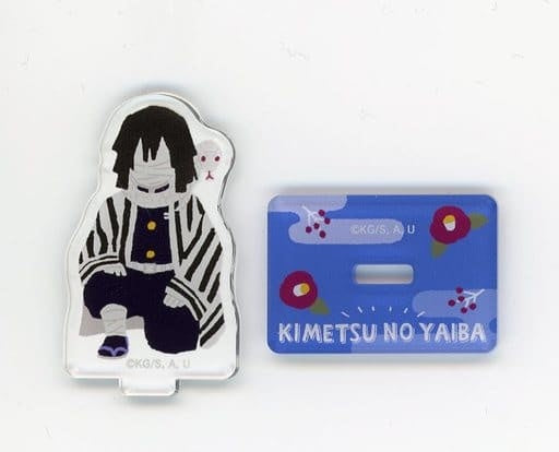 Movic Obanai Iguro Demon Slayer Kimetsu no Yaiba Mini Acrylic Stand Collection Yuru Palette Hashiraai Conference ver