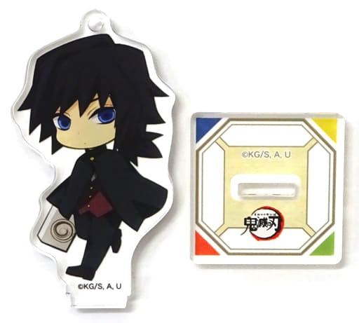 Chugai Mining Giyuu Tomioka Movie Version Demon Slayer Kimetsu no Yaiba Infinite Train Edition in Marui Department Store Trading Acrylic Stand
