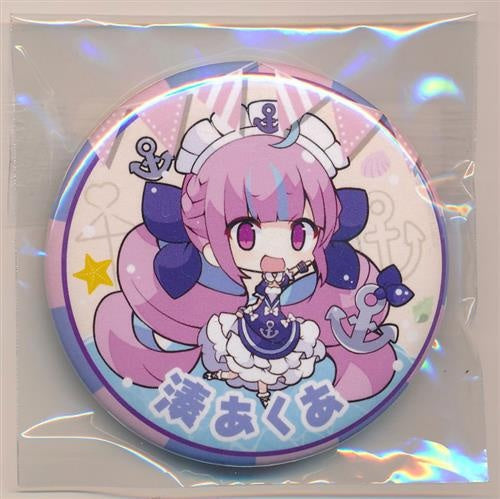 hololive hololive HOLOLIVE SUMMER Can Badge Minato Aqua Comic Market 96/Comiket 96