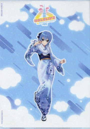 Chugai Mining Clear File Hoshimachi Suisei A4 Clear File Vtuber Hololive x Tokyo Skytree Town