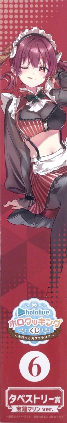 Double Culture Partners hololive Holo Cooking Lottery Holo Cafeteria Tapestry Award Tapestry Houshou Marine ver