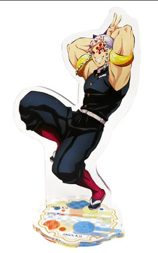 Aniplex Tengen Uzui Acrylic Mascot Acrylic Stand Demon Slayer Kimetsu no Yaiba Complete Exhibition -Infinite Train Edition / Red-light District Edition-