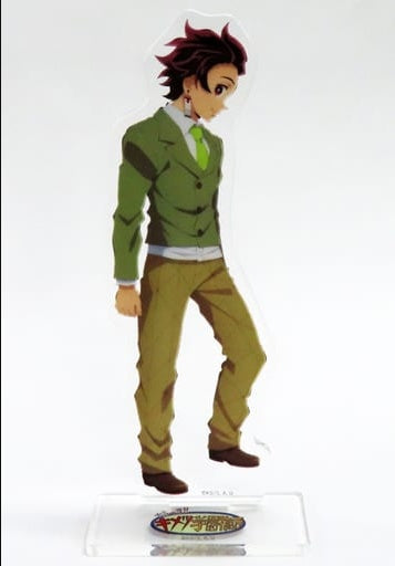 Tanjirou Kamado Demon Slayer Kimetsu no Yaiba Middle and High School Consistent Kimetsu Gakuen Monogatari x ufotable cafe Random Acrylic Stand Chinese Version