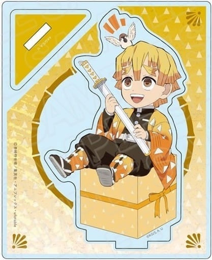 Content Seed Zenitsu Agatsuma Charapre ver. Acrylic Stand Demon Slayer Kimetsu no Yaiba