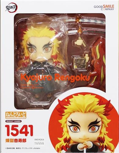 Good Smile Company Nendoroid 1541 Demon Slayer Kimetsu no Yaiba Kyoujurou Rengoku Resale Figure Good Smile Company