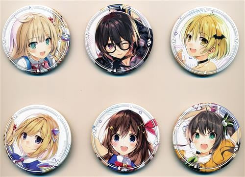 hololive hololive hololive can badge 6 piece set A Comic Market 97/Comiket 97