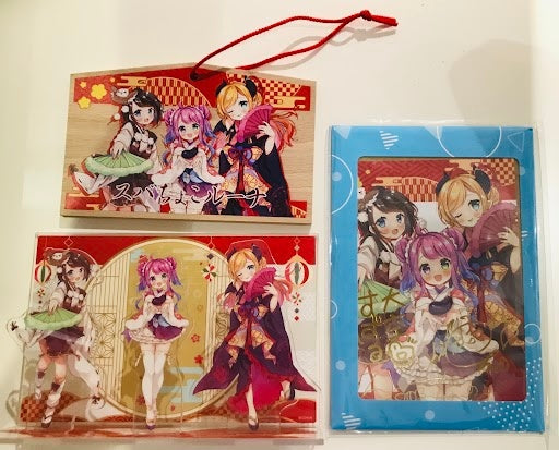 Cover hololive Subaru Yuzuki Choco Himemori Luna 1st Anniversary Full Set Oozora Subaru Yuzuki Choco Himemori Luna