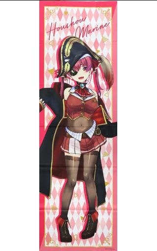 Bushiroad Creative Poster Cloth Poster Festival ver Houshou Marine Vtuber Hololive Weiss Schwarz Rebus presents Hololive Production Festival