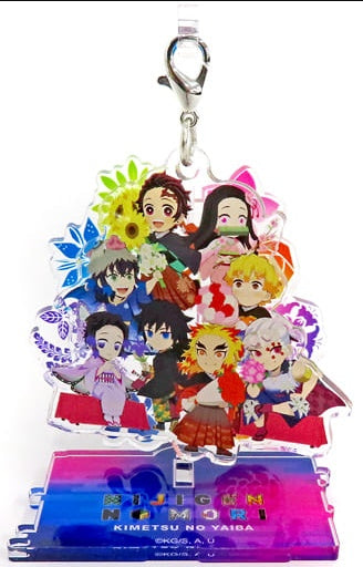 Secret Nijigen no Mori x Demon Slayer Kimetsu no Yaiba 5th Purapura Acrylic Stand