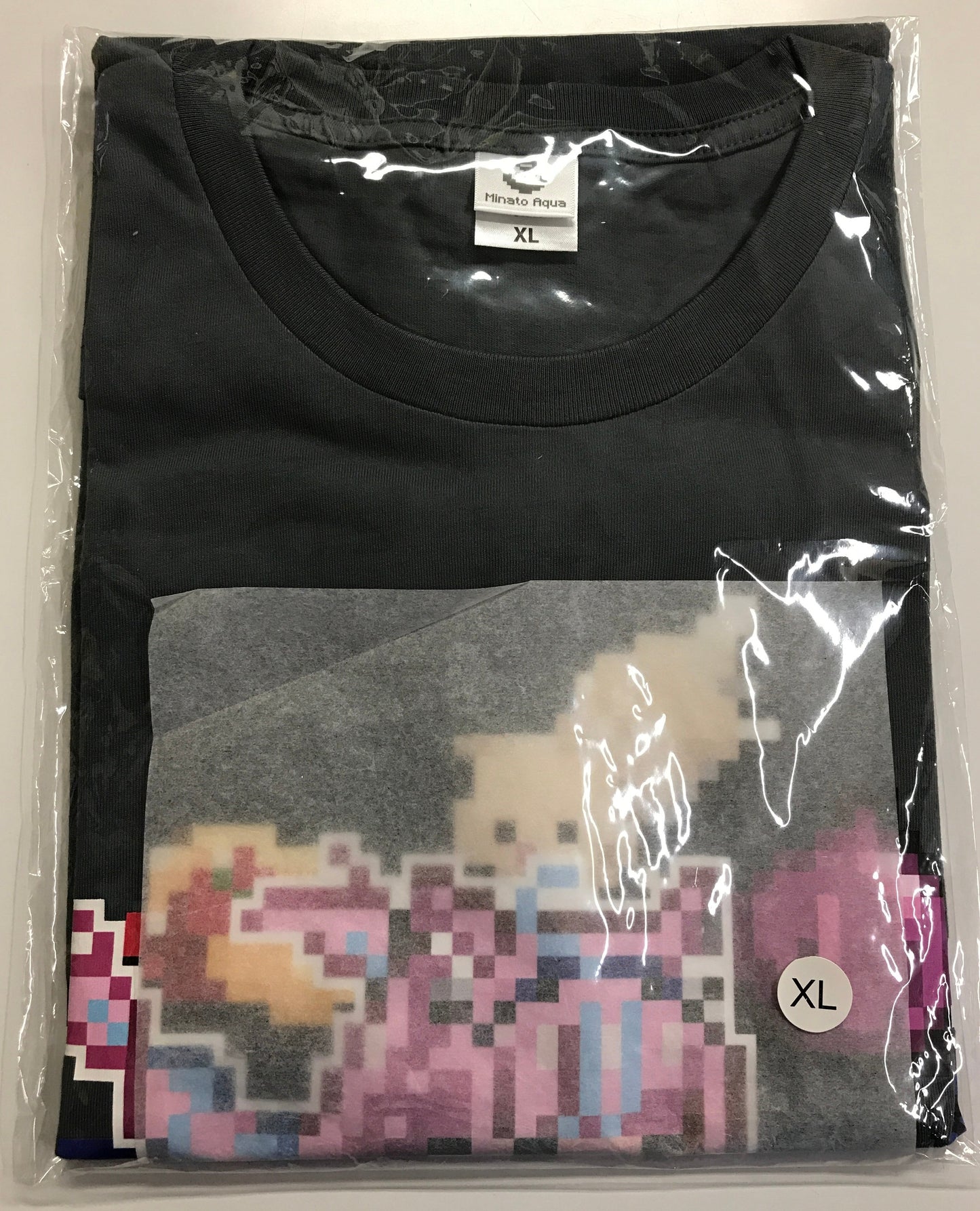 hololive hololive 3rd anniversary Aquacat.T-shirt Minato Aqua XL size