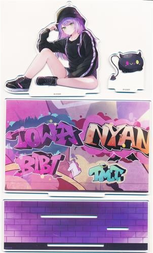 hololive hololive birthday celebration 2022 acrylic diorama stand with ball chain Tokoyami Towa