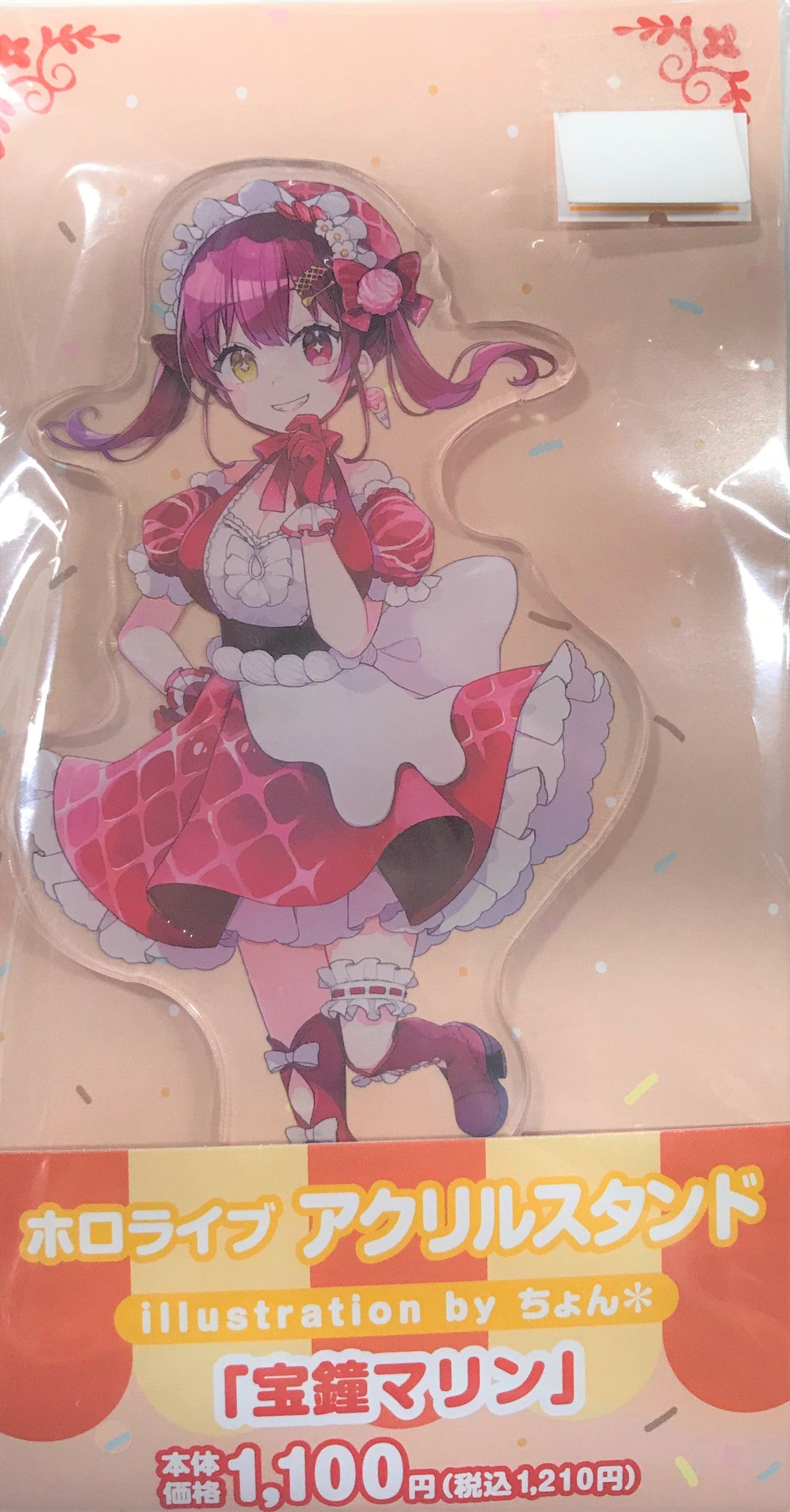 FamilyMart hololive Original Acrylic Stand Illustration by Chon Houshou Marine