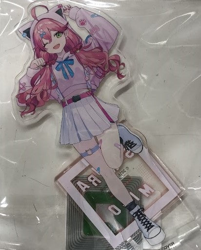 FamilyMart hololive original acrylic stand illustration by Shugao Sakura Miko
