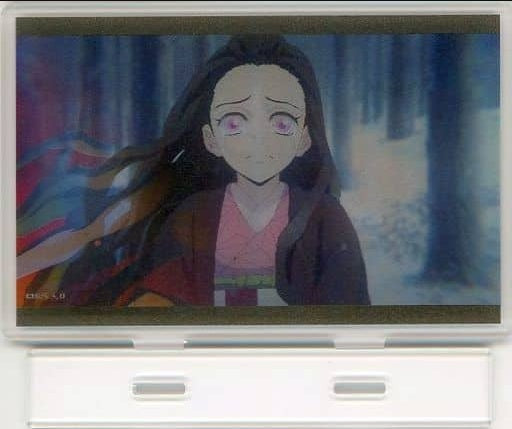 Nezuko Kamado/Daki Demon Slayer Kimetsu no Yaiba Yukaku Hen x ufotable Cafe x Machi Asobi CAFE Episode 10 Never Give Up Famous Scene Lenticular Random Acrylic Stand