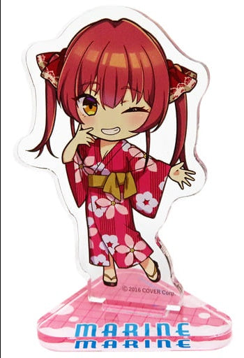 Miscellaneous Goods Houshou Marine Acrylic Stand Mini Character ver Hololive x Gokurakuyu/RAKU SPA Flow Life