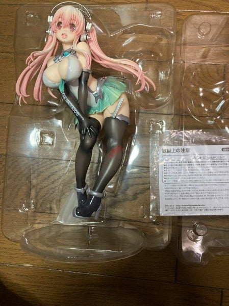 Nitro Super Sonic Super Sonico Racing ver. 1/7 PVC figure From Japan