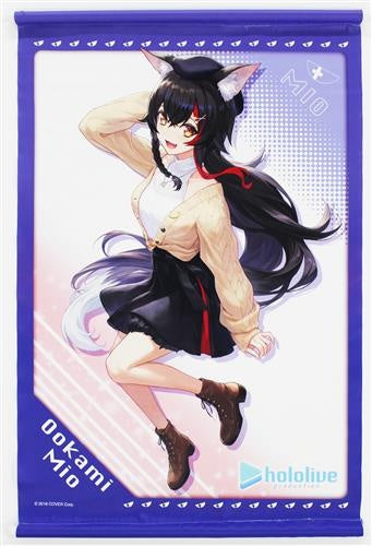hololive Cover hololive×MOLLY.ONLINE collaboration B2 tapestry Ookami Mio