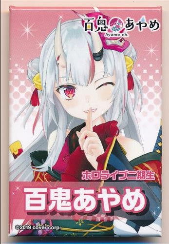 Atre Virtual Youtuber hololive Collaboration Trading Can Badge Nakiri Ayame