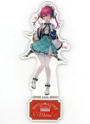 Miscellaneous Goods Houshou Marine illustration by 6U Original Acrylic Stand Virtual Youtuber Hololive x FamilyMart Winter Holomart Campaign