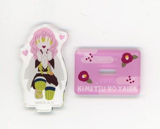 Movic Mitsuri Kanroji Demon Slayer Kimetsu no Yaiba Mini Acrylic Stand Collection Yuru Palette Hashiraai Conference ver
