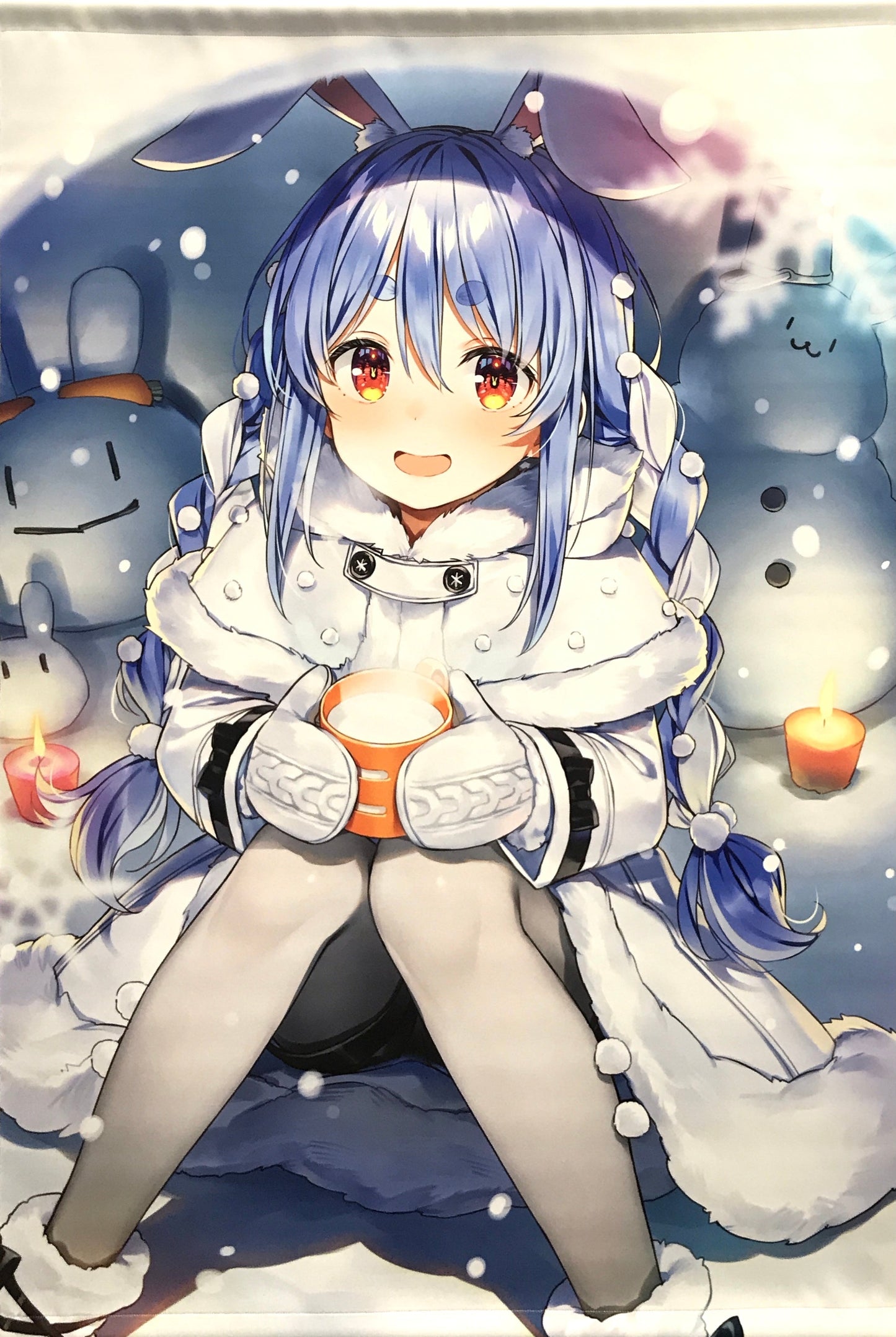 WIREFRAME hololive B2 Tapestry Usada Pekora Yuuki Hagure WIREFRAME Comic Market 103/Comiket 103