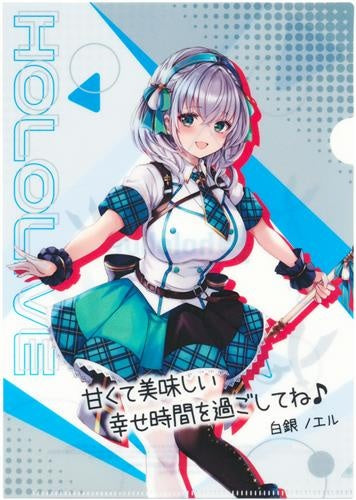 Family Mart hololive Original Clear File Shirogane Noel