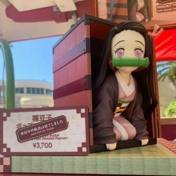 USJ Demon Slayer Popcorn Bucke Nezuko Kamado Figure Universal Studio Japan
