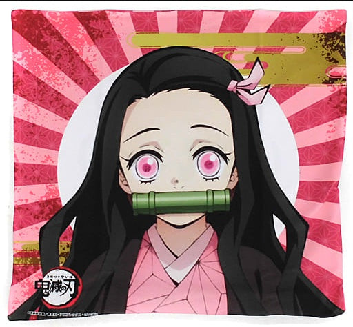 Dakimakura Cover Pillow Case Sheets Nezuko Kamado Hitokoto Cushion Cover Demon Slayer Kimetsu no Yaiba x ufotable cafe 8th