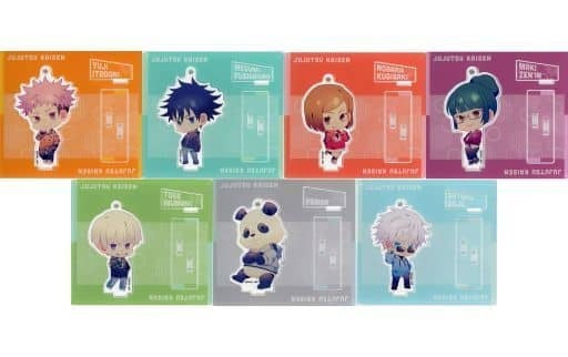 ・ Accessory All 7 Types Set Jujutsu Kaisen Sorcery Fight Marui Branch Office Trading Acrylic Stand Keychain Hoodie Ver