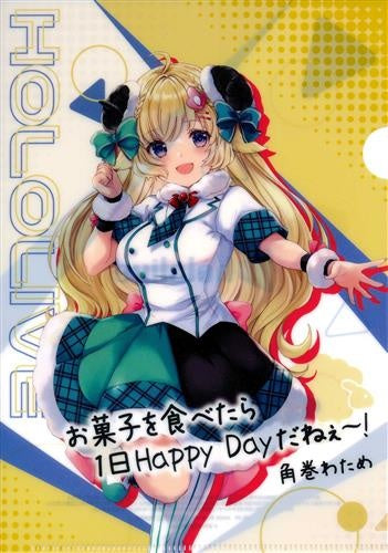 Family Mart hololive Original Clear File Tsunomaki Watame