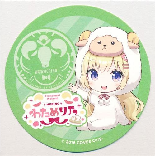 Think Innovation hololive Tsunomaki Watame x Merino Waterino 2 Limited Coaster Tsunomaki Watame Akihabara Limited