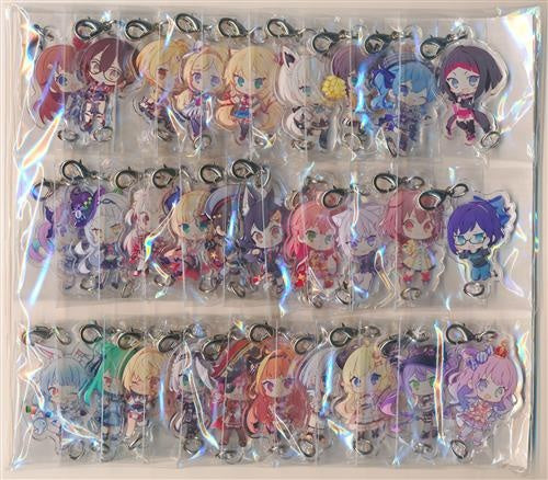 hololive hololive all connected acrylic key chain set holocomi