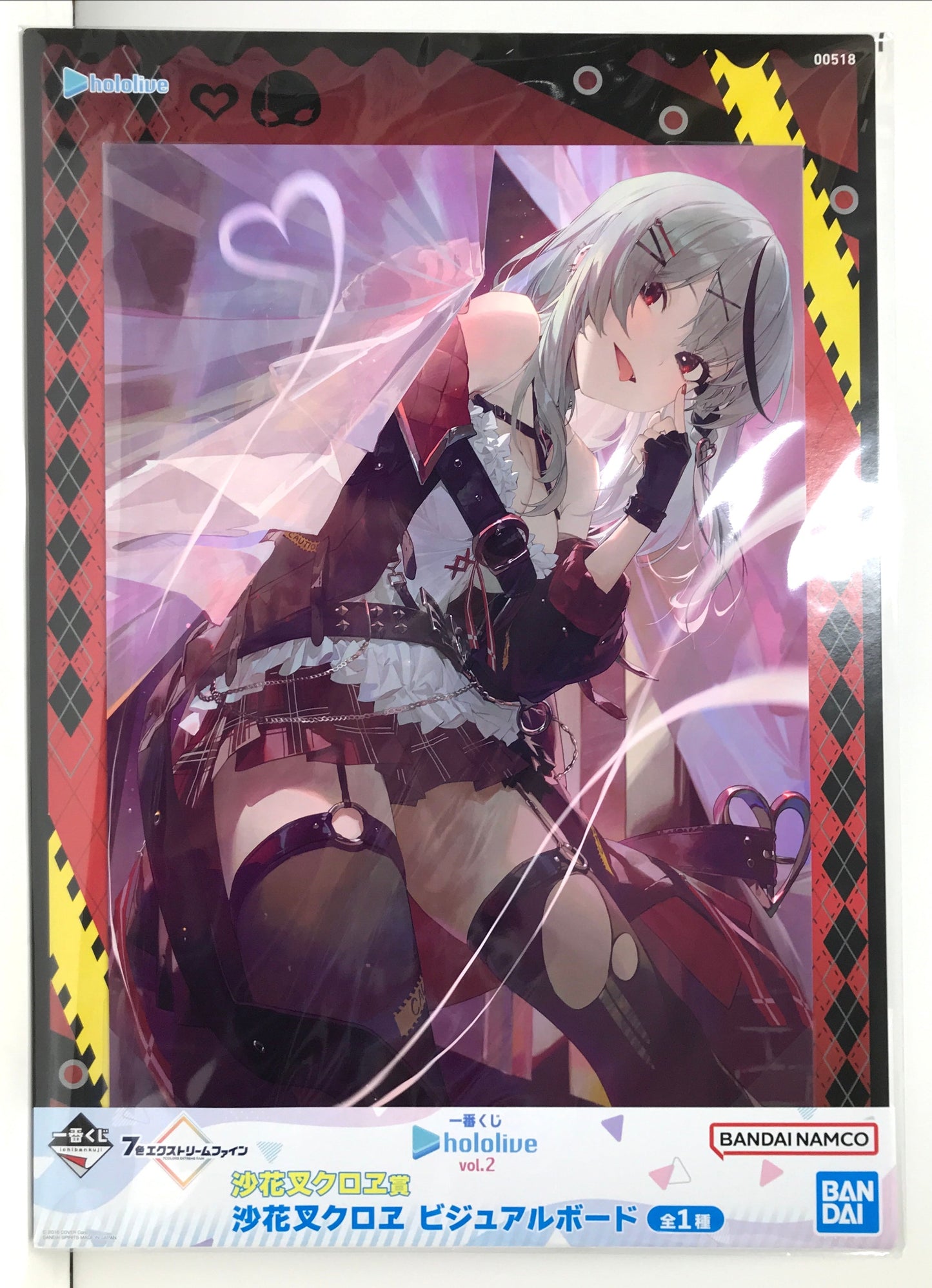 Banpresto Ichiban Kuji hololive vol.2 Sakamata Chloe Award Sakamata Chloe Visual Board