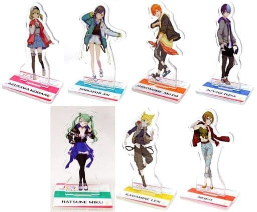 Movic All 7 Types Set Project SEKAI Colorful Stage feat.Miku Hatsune Half Anniversary Exhibition Acrylic Stand Collection Vivid BAD SQUAD