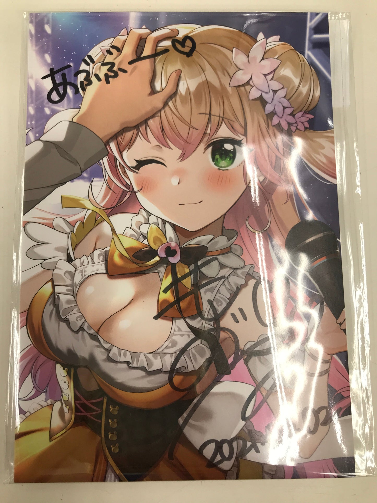 hololive hololive birthday commemoration 2021 Handwritten Signatureed illustration postcard drawn by Mr. 5mm Nishizawa Momosuzu Nene