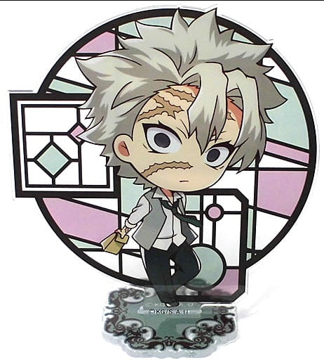 Sanemi Shinazugawa Kimetsu Modern Acrylic Stand Demon Slayer Kimetsu no Yaiba Mauve Shopping Street -AmiAmi Street- in Akihabara