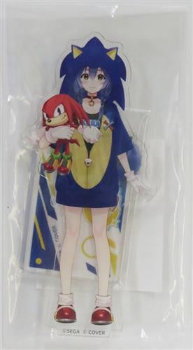 hololive Cover Sonic x Hololive Soni x Koro 2022 Limited Acrylic Stand Inugami Korone Visitor Bonus