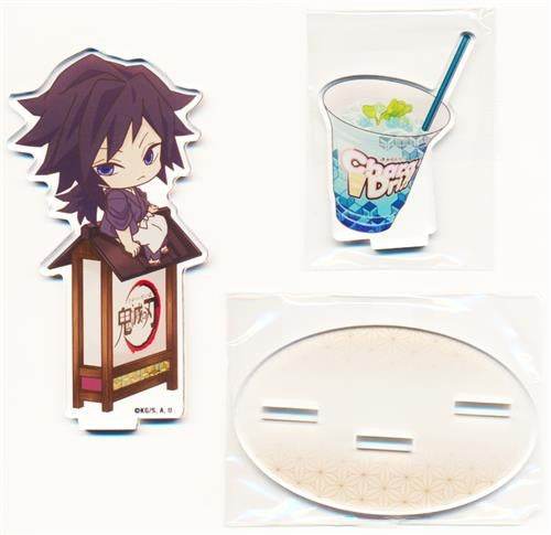 Chara Bomb Demon Slayer Kimetsu no Yaiba x CharaDri Mini Character Acrylic Stand Giyuu Tomioka
