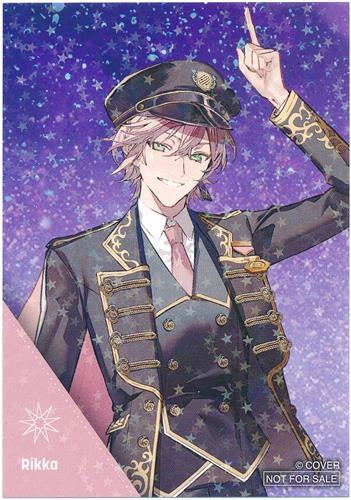 Bushiroad Music Holostars HOLOSTARS 2nd ACT GREAT VOYAGE to UNIVERSE Special Hologram Sticker Rikka HOLOSTARS Full Support Store Campaign