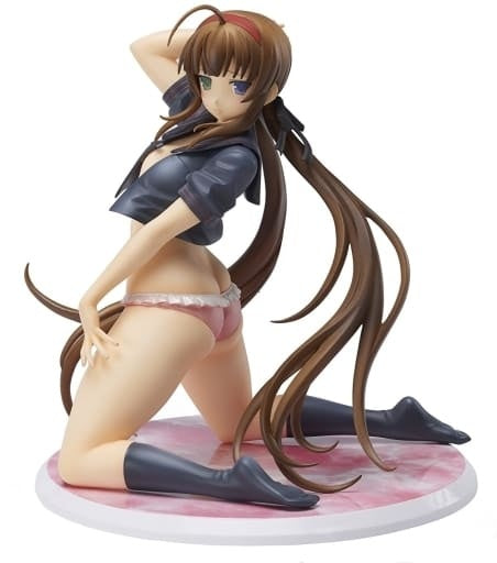 Prui Figure Ryobi Bare Skin Sailor Suit Ver. Senran Kagura NewWave G Burst Gokubi Girls Slender Glamorous 1/10 Pre-painted PVC Figure