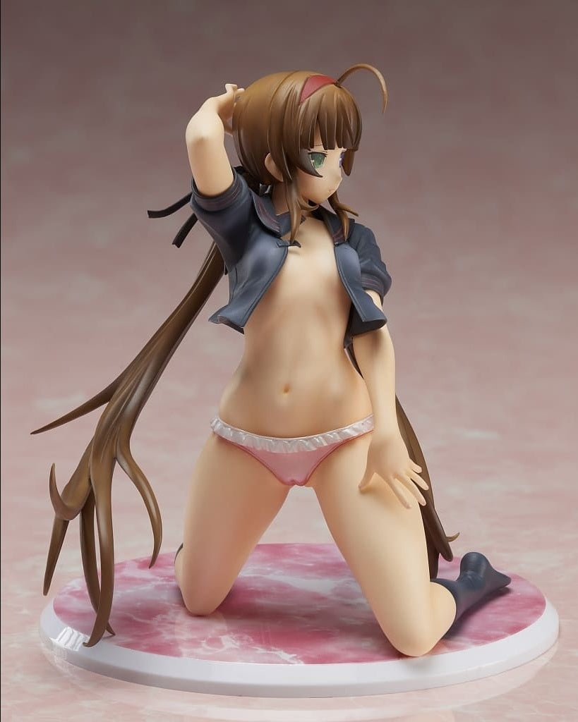Prui Figure Ryobi Bare Skin Sailor Suit Ver. Senran Kagura NewWave G Burst Gokubi Girls Slender Glamorous 1/10 Pre-painted PVC Figure