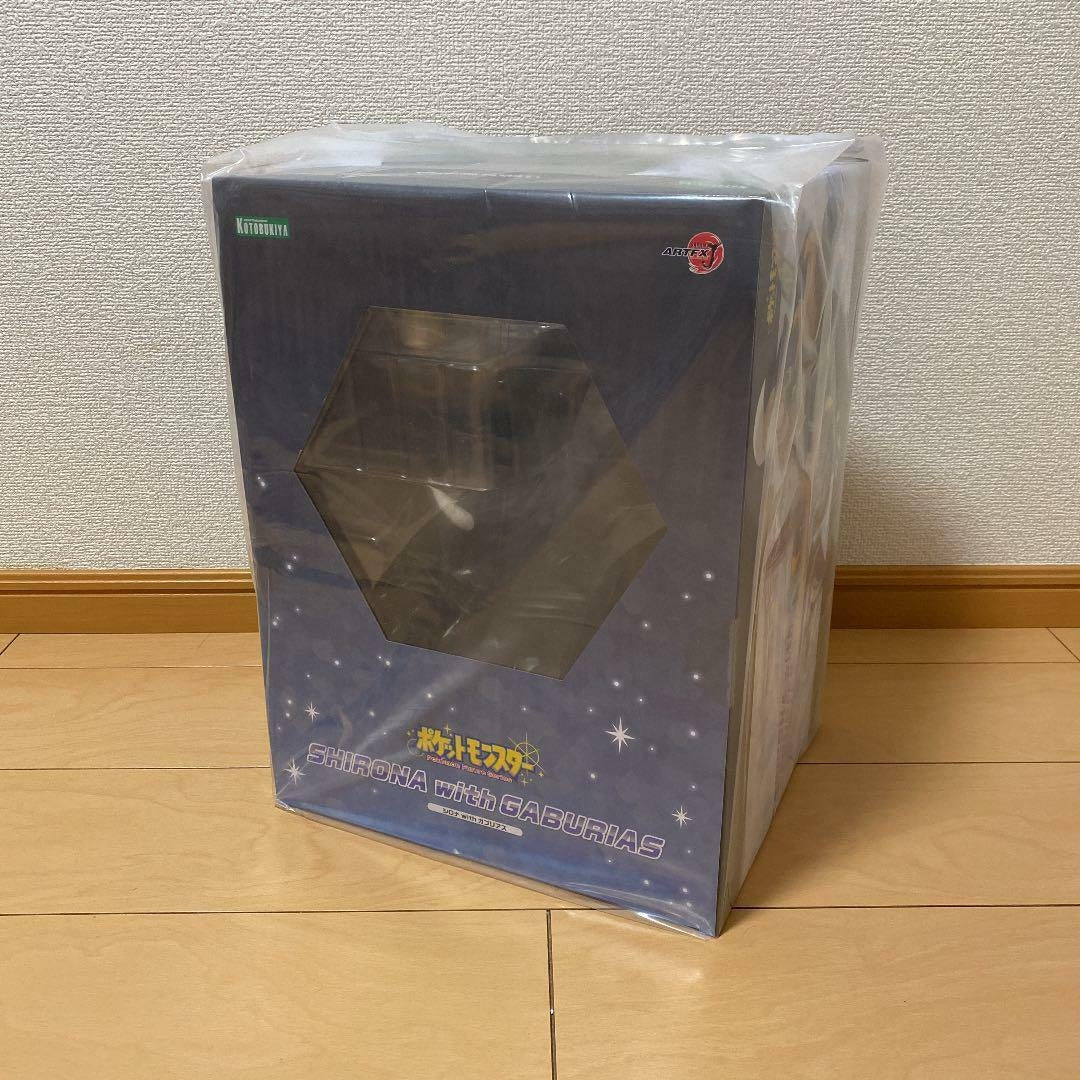 Pokemon Series Shirona & Gabrias Figure Artfx Kotobukiya Nintendo 1/8 Scale